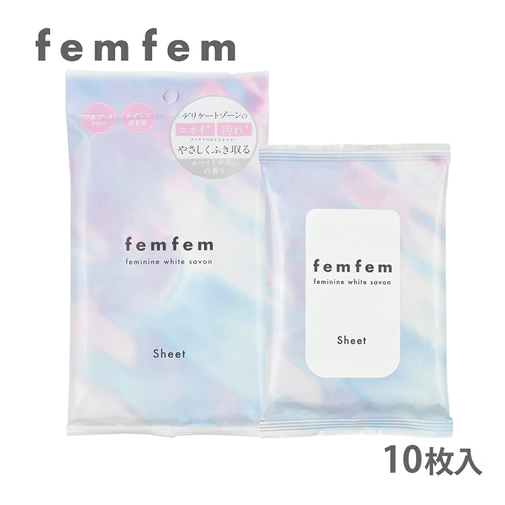 femfem【フェムフェム】 フェミニン ふき取りシート